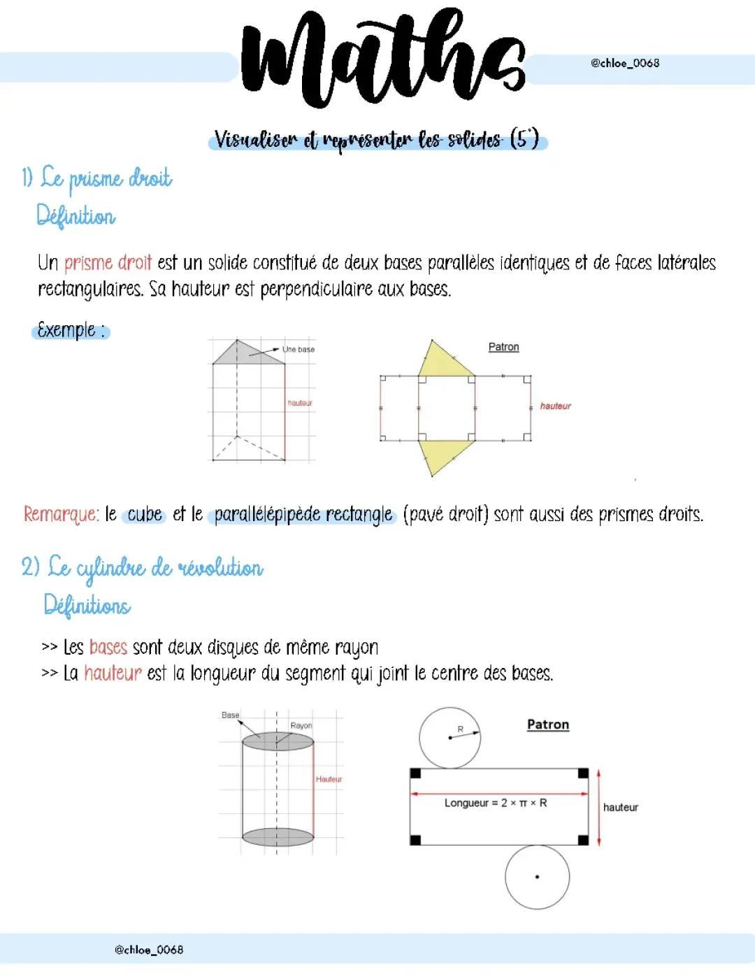 Visualiser et représenter les solides 