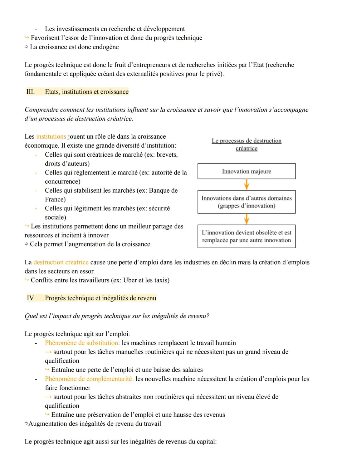 Les sources et défis de la croissance économique
I. Les sources de la croissance économique
Qu'est-ce que la croissance économique et quelle