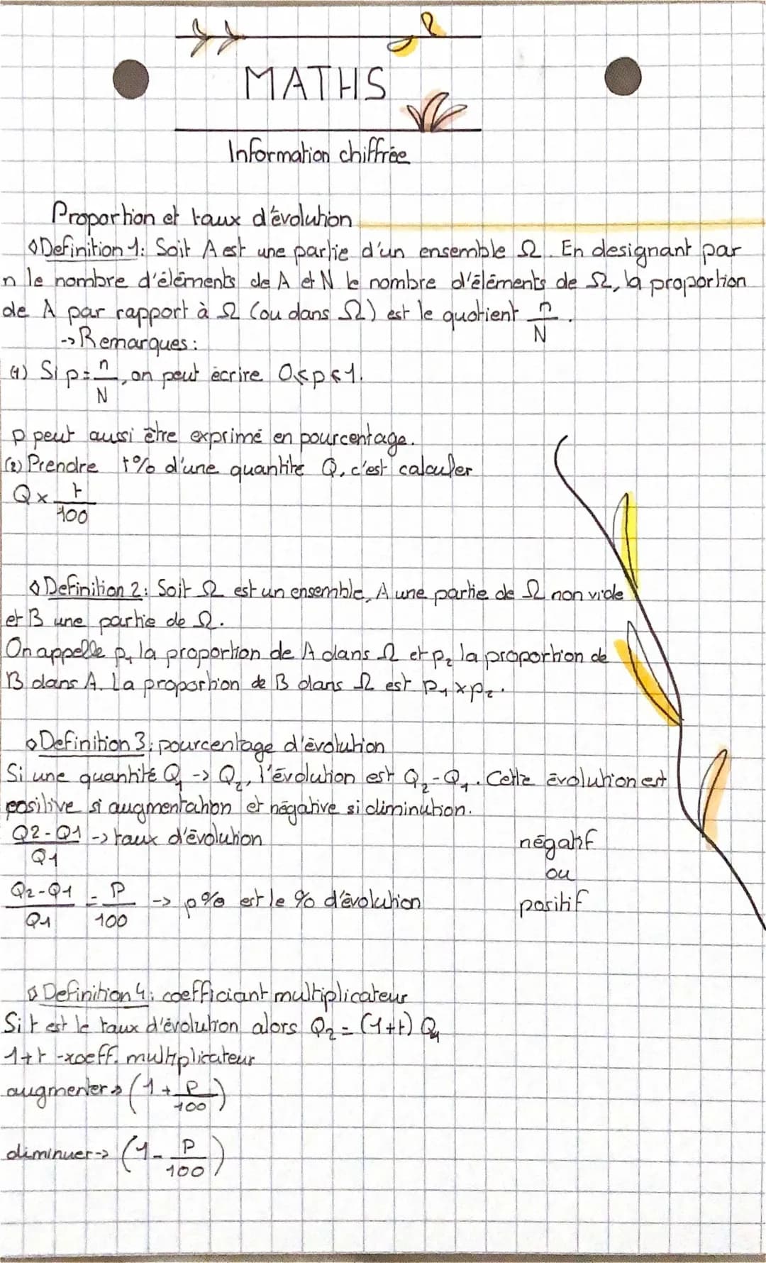 Apprends à Calculer le Taux d'Évolution et le Coefficient Multiplicateur !