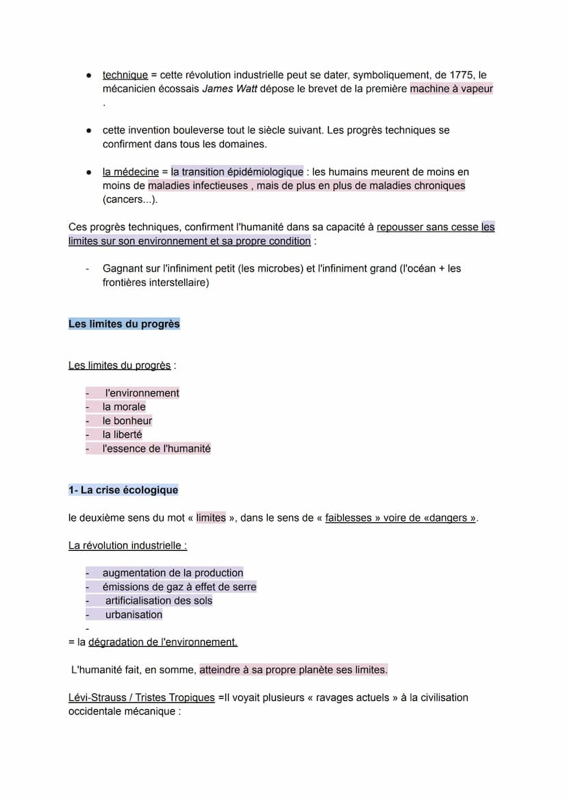 << L'humain et ses limites » pose la question de «<l'extension des capacités humaines liée à la
technique » :
●
le perfectionnement des « ma
