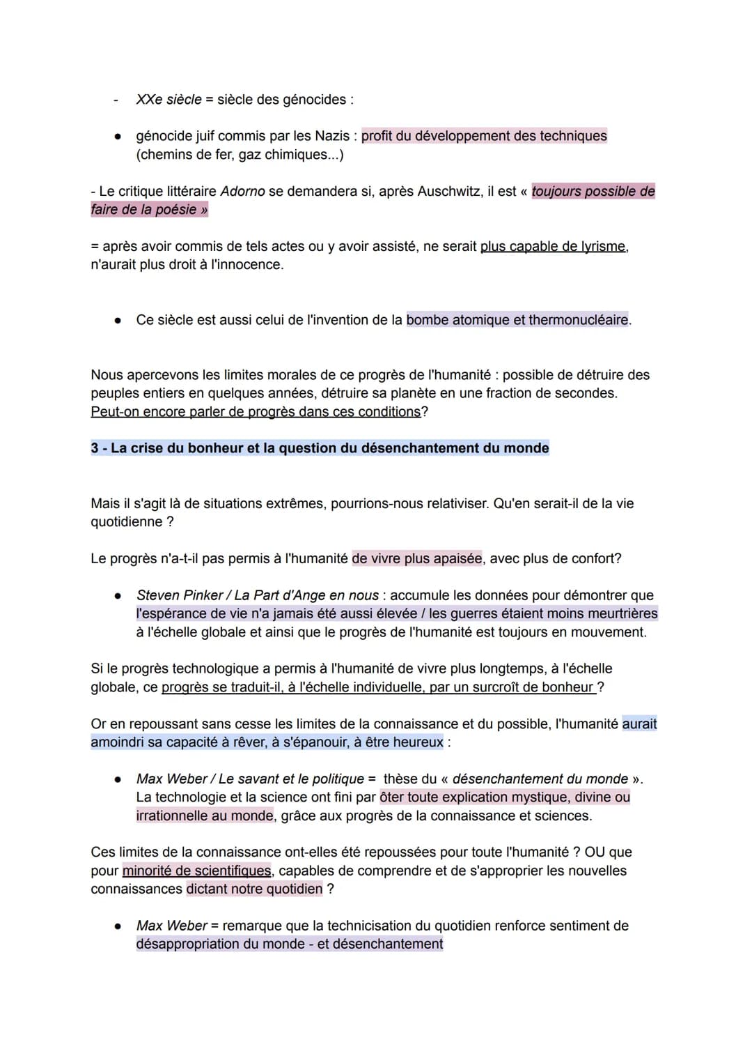 << L'humain et ses limites » pose la question de «<l'extension des capacités humaines liée à la
technique » :
●
le perfectionnement des « ma