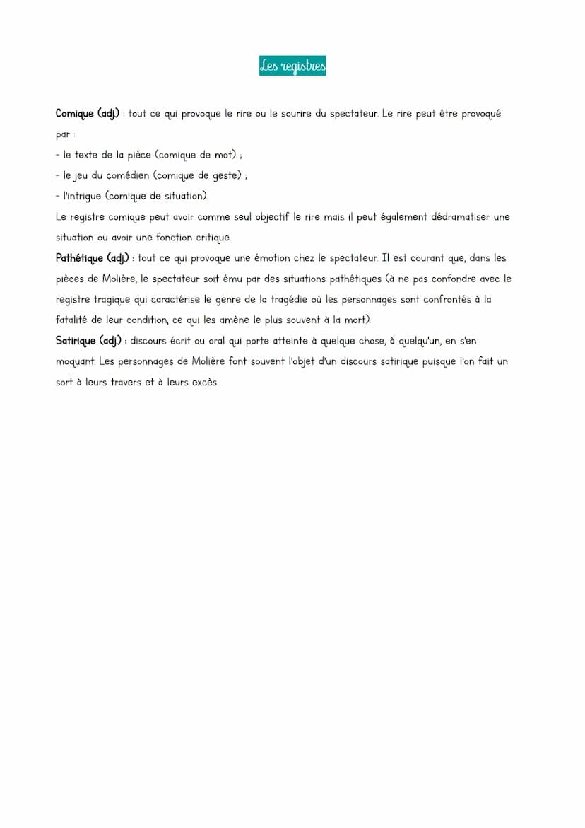 Le lexique du théâtre
L'organisation de la pièce de théâtre
Acte (n. m) : partie de la pièce qui marque les éléments importants de l'action.