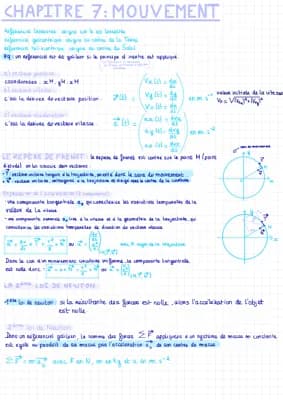 Know Chapitre 7 : mouvements  thumbnail