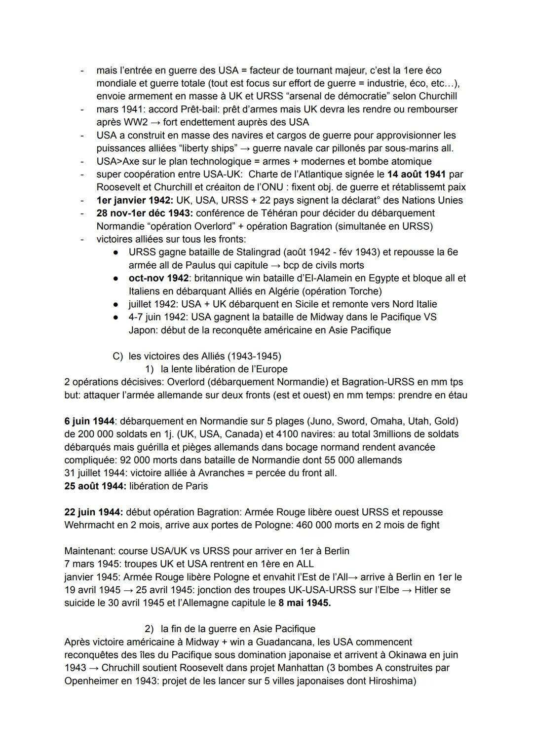 LA 2NDE GUERRE MONDIALE; UNE GUERRE PLANÉTAIRE D'ANÉANTISSEMENT
Axe: All + Italie + Japon
Alliés: UK + FR + USA + URSS et nbx pays d'Afrique