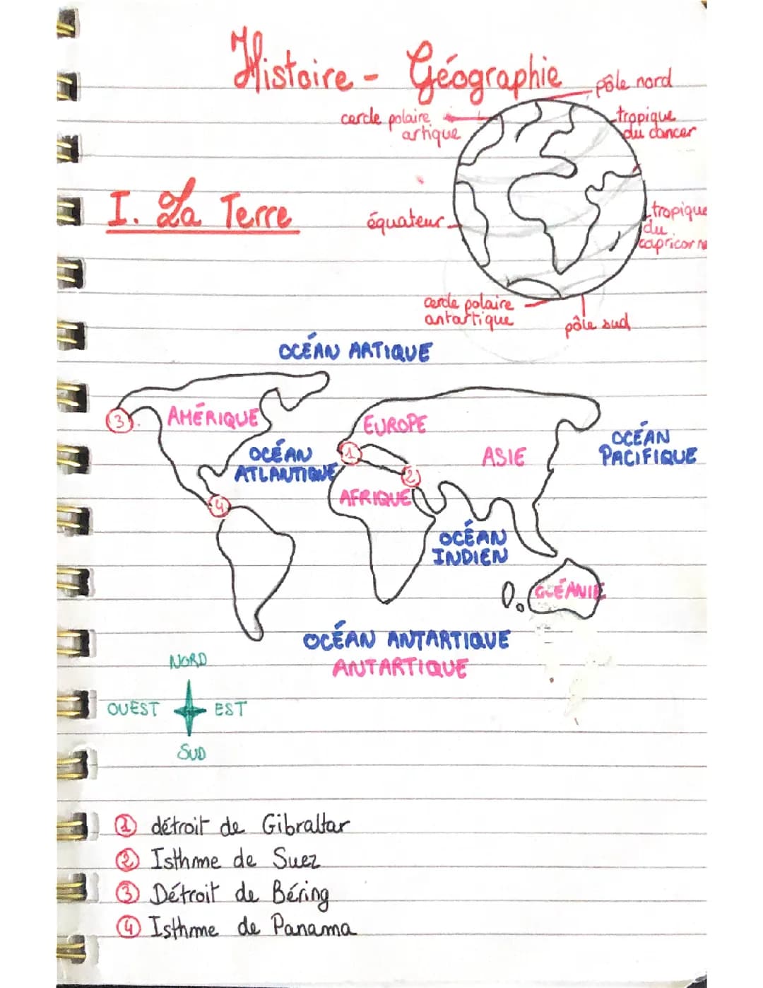Repère géographie 