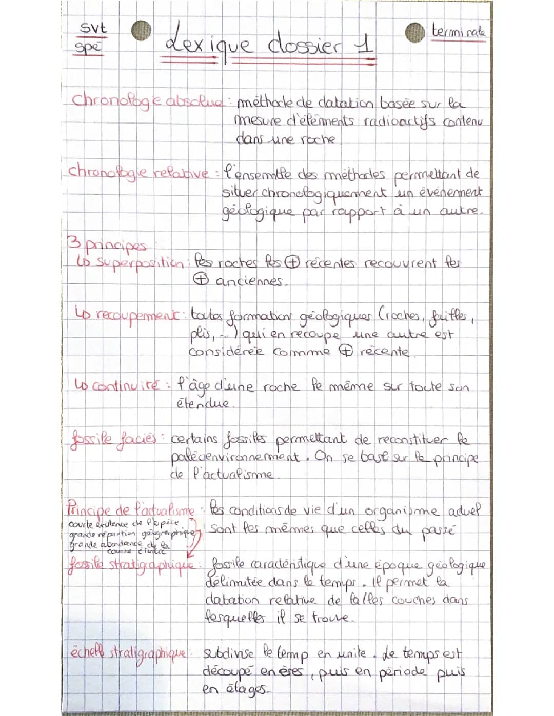 À la recherche du passé géologique de notre planète