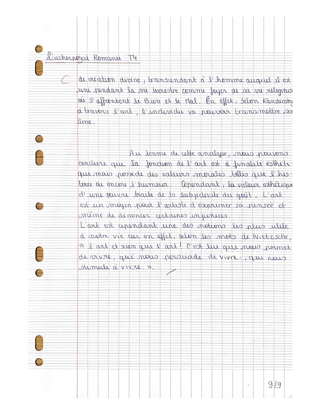 Duchorrozat Romanée
(200
Dissertation de philosophie
Magnifique!
ти
16/12/20
R
Emmanuel Kant, philosophe allemand du XVIII
siècle, affirme d