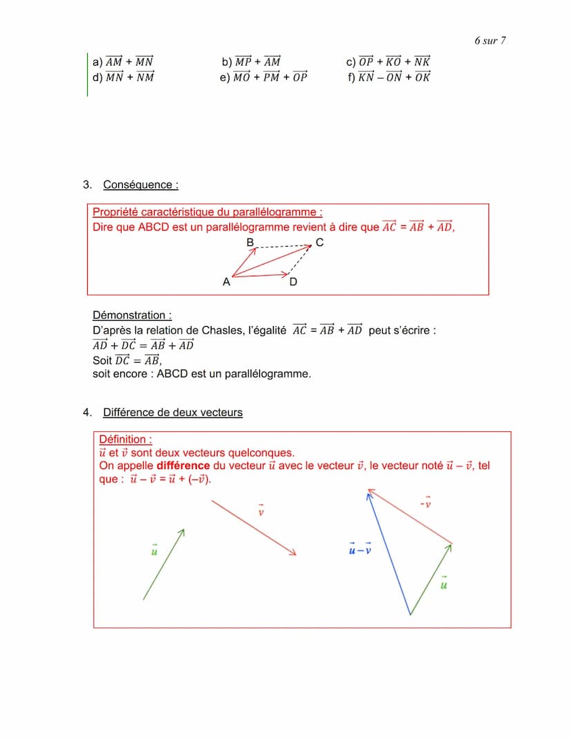 I. Translation
Exemple:
B
T'
LES VECTEURS (Partie 1)
80m
T
A
Une translation est un glissement :
- avec une direction donnée :
câble du télé