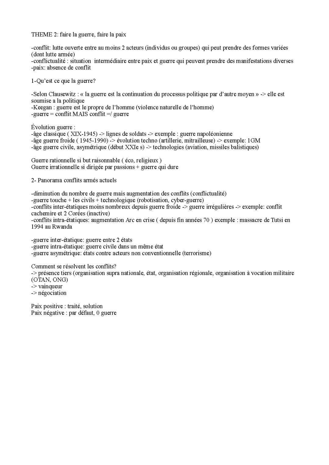 intro guerre et paix hggsp 