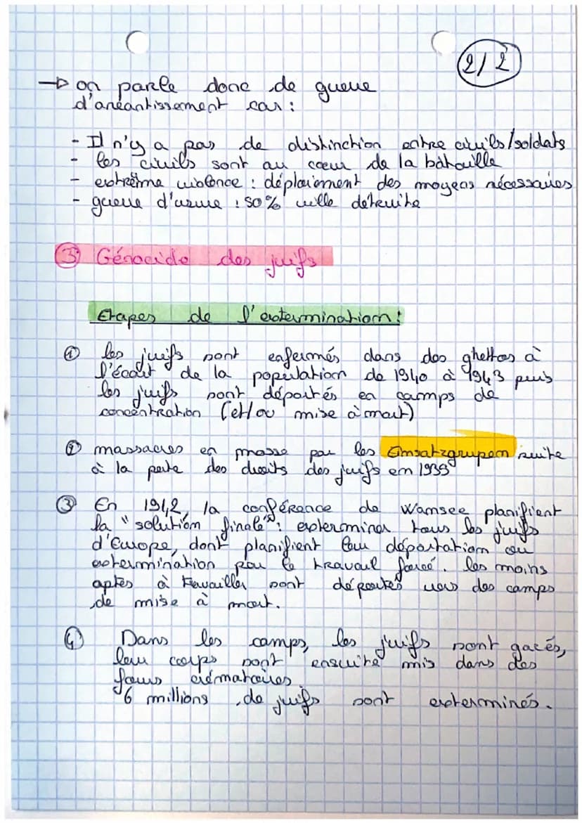 Hristove:
chapitre 3
La Seconde Gueve Condiale,
d'améadhissement.
Em
C
Lune
quar
quelle
and
412
d'améantissement ?
quere
Gueve loadiate est
