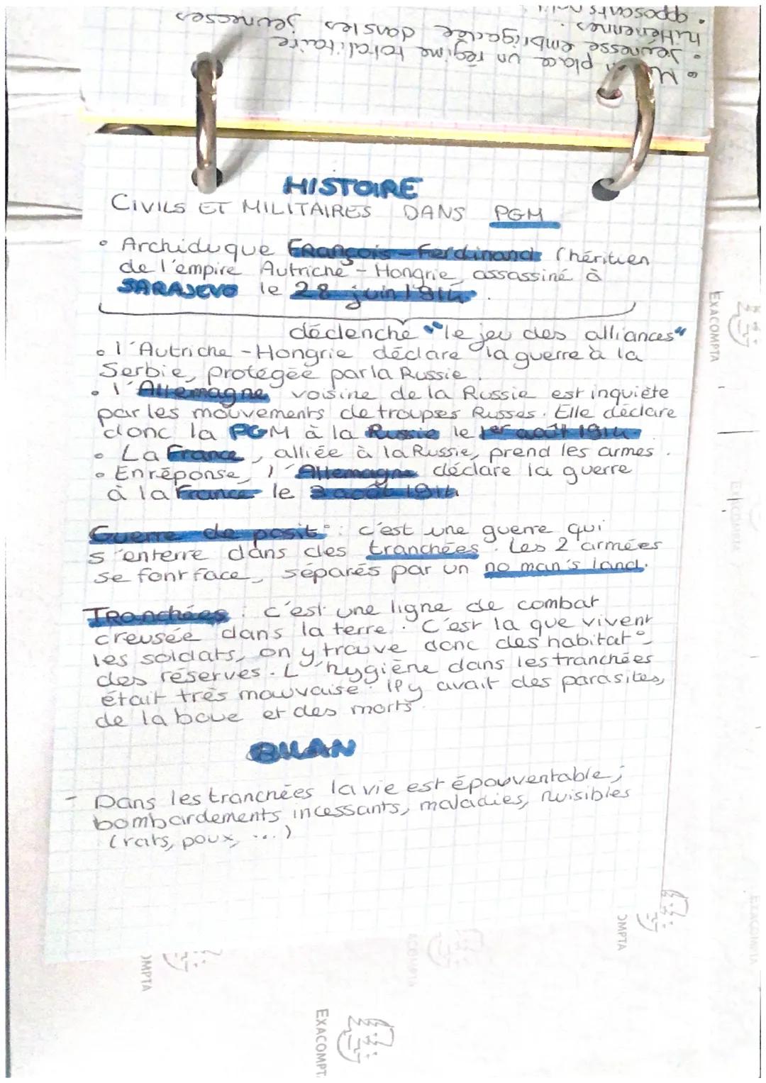 b.
4
muna casuop brassou
지지지 swibas un sold
assourar
m
EXACOMPTA
HISTOIRE
CIVILS ET MILITAIRES
DANS PGM
• Archiduque François-Ferdinand Chér