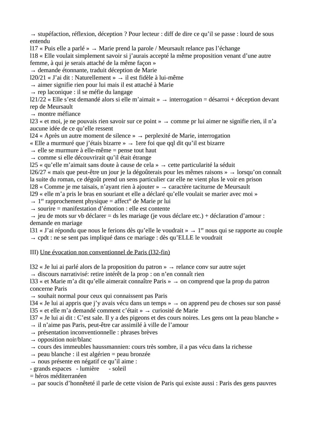 Analyse: L'étranger, A.Camus
Introduction: A.Camus est un des hommes qui a marqué la littérature du 20e siècle. Profondément
humaniste et s'