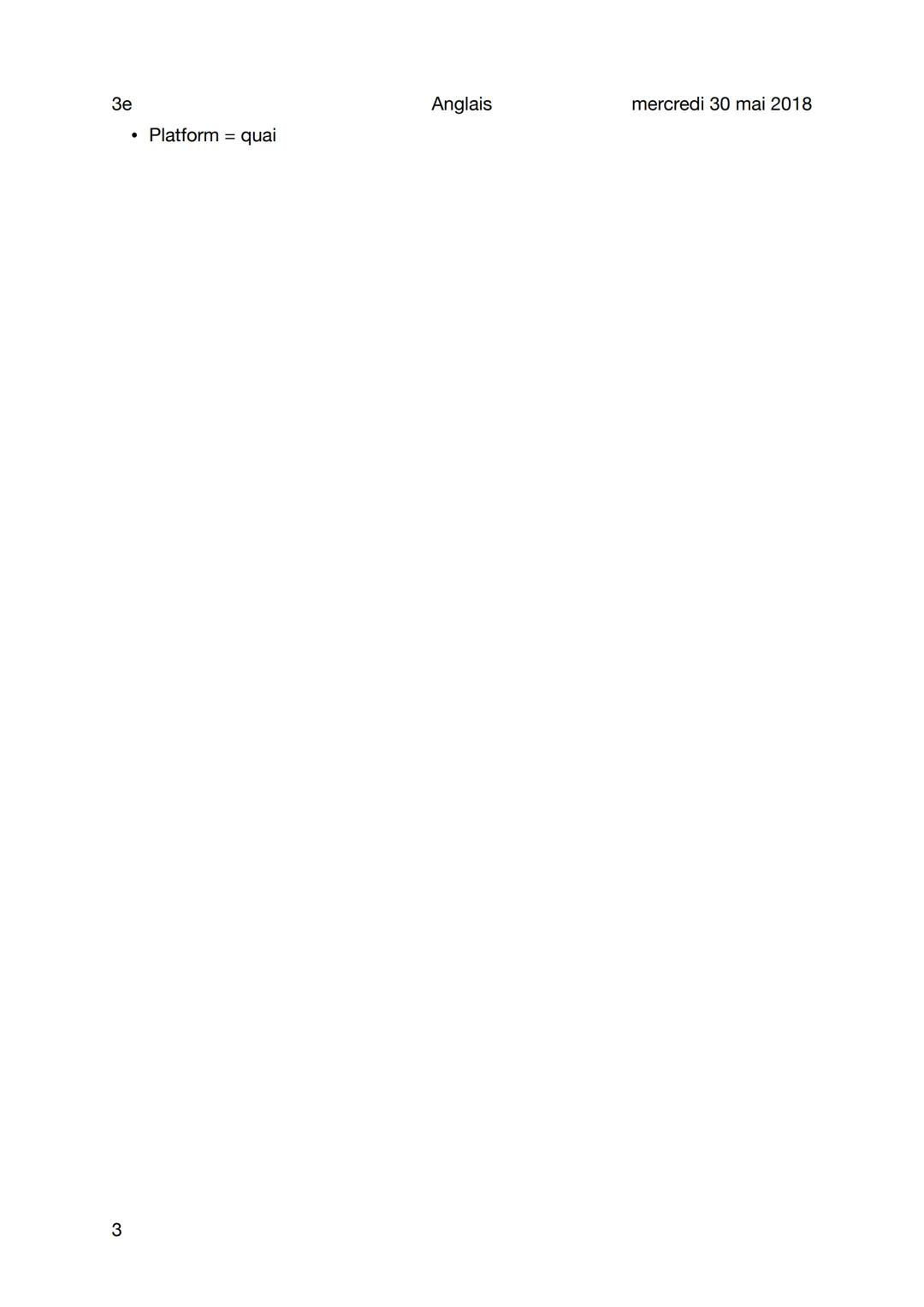 3e
Vocabulary
Sujet
1
Unit 5
• Beef viande d'une vache
• Pork viande d'un cochon
• Boiled cuisiné avec de l'eau bouillante
Cabbage = chou
Co