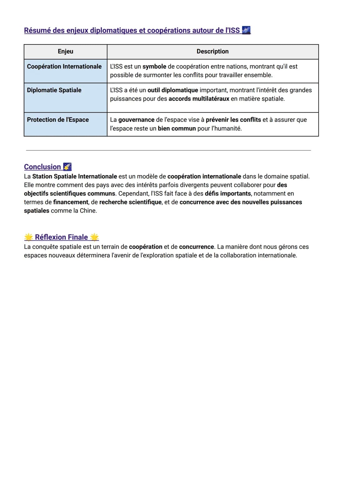 Fiche de Révision: HGGSP 1 - De Nouveaux Espaces de Conquête
AXE 2: ENJEUX DIPLOMATIQUES ET COOPÉRATIONS
Introduction
Lorsque Neil Armstrong