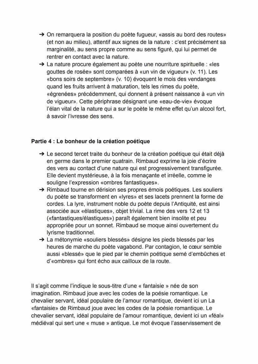 Explication linéaire des Cahiers de Douai ; Ma Bohème
-Intro-
Rimbaud, jeune auteur du XIXe siècle, né à Charleville, devient poète
dès ses 