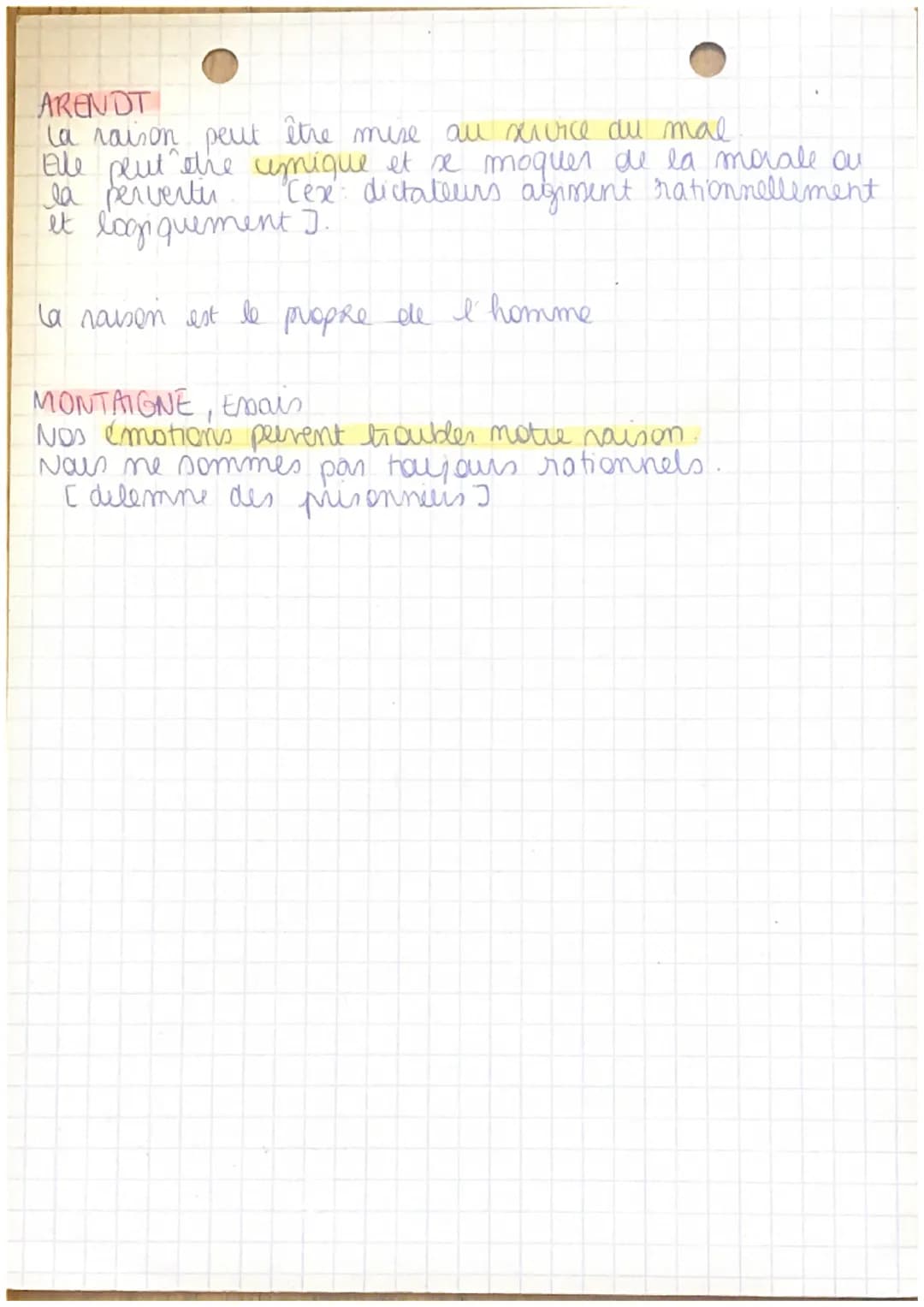 raison
Def 1 faculté d'organiser sa pensée selon des règles
logiques universelles
(2) faculte de juger, estimer si un critère s'applique
> r