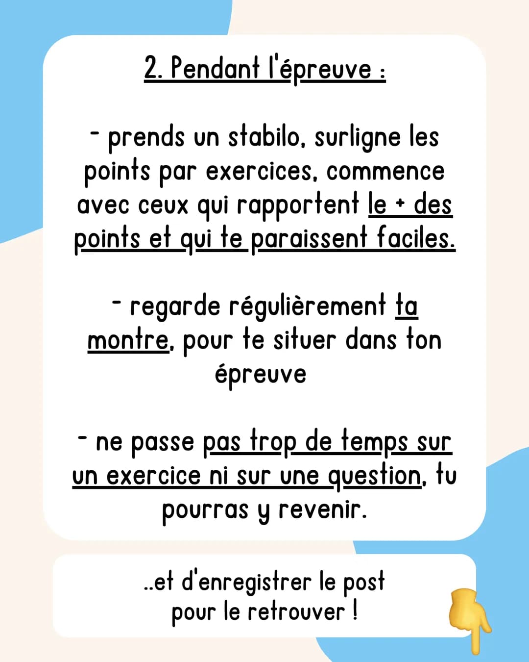 L'épreuve de
Maths
spécial brevet Oublie pas de t'abonner
pour ne rien louper..
1. Avant l'épreuve :
- fiche ton cours, en
essayant de ne pa