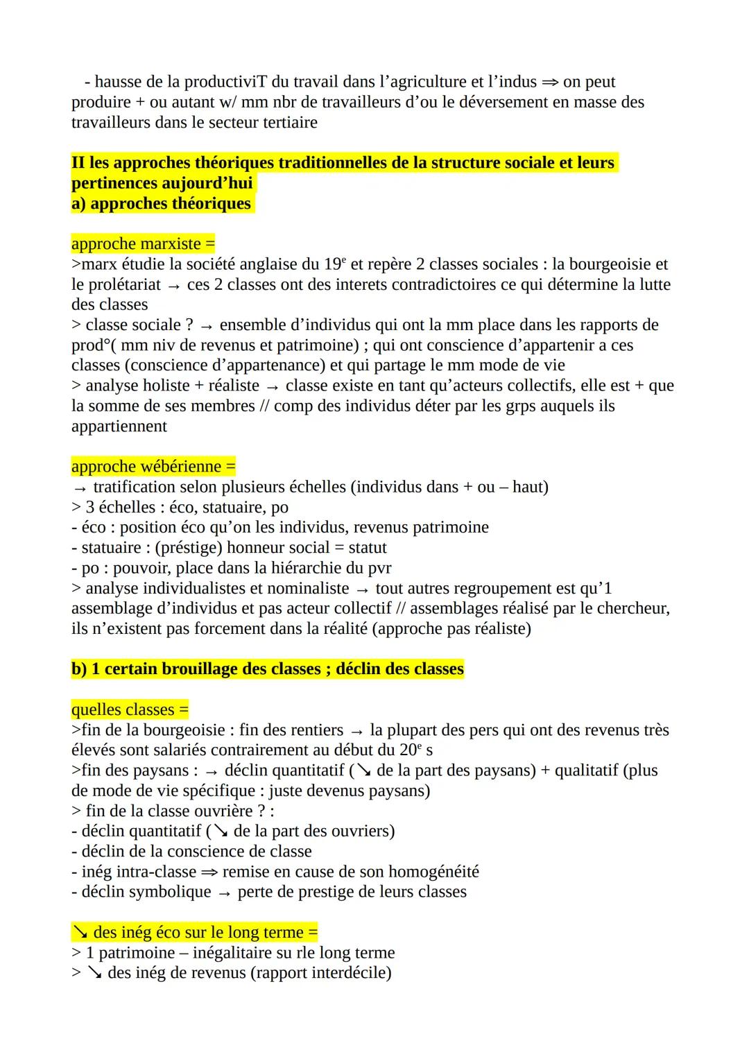 # CHAPITRE 4 SES
COMMENT ANALYSER LA STRUCTURE SOCIALE?
I comment décrire la structure sociale ?
a) c'est quoi ?

def structure/ stratificat