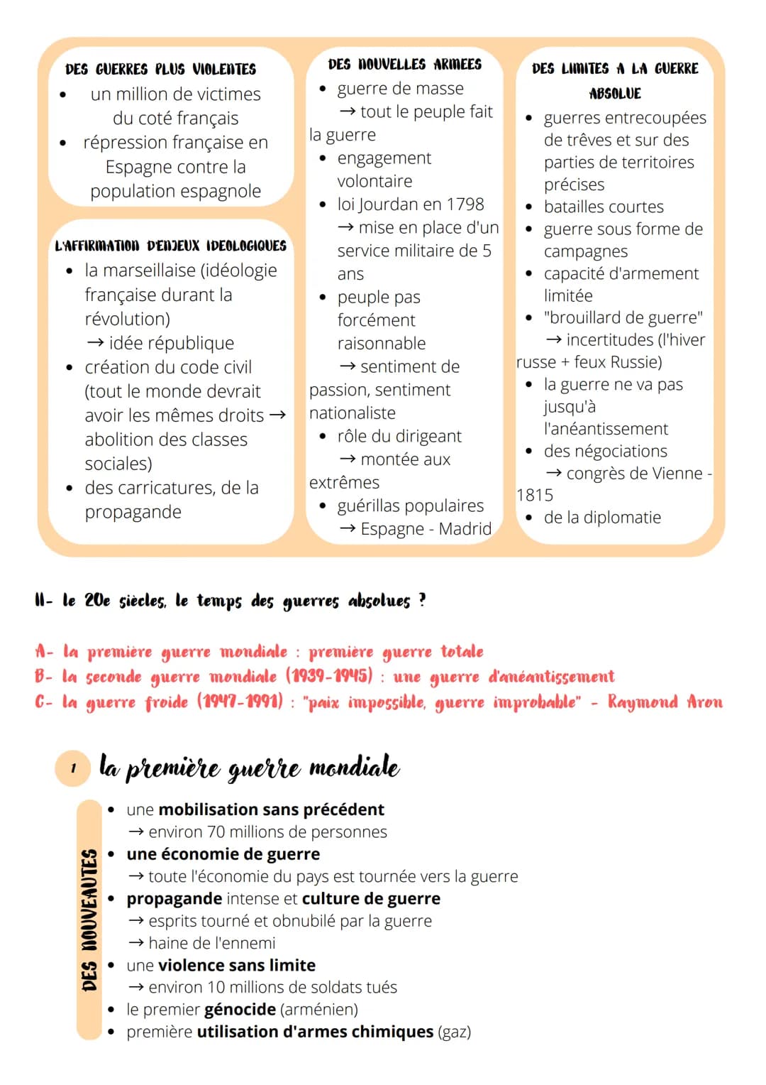 FAIRE LA GUERRE, FAIRE LA PAIX
formes de conflits et tentatives de paix
[del] guerre
selon Larousse : une lutte
armée entre Etat
• selon Cla
