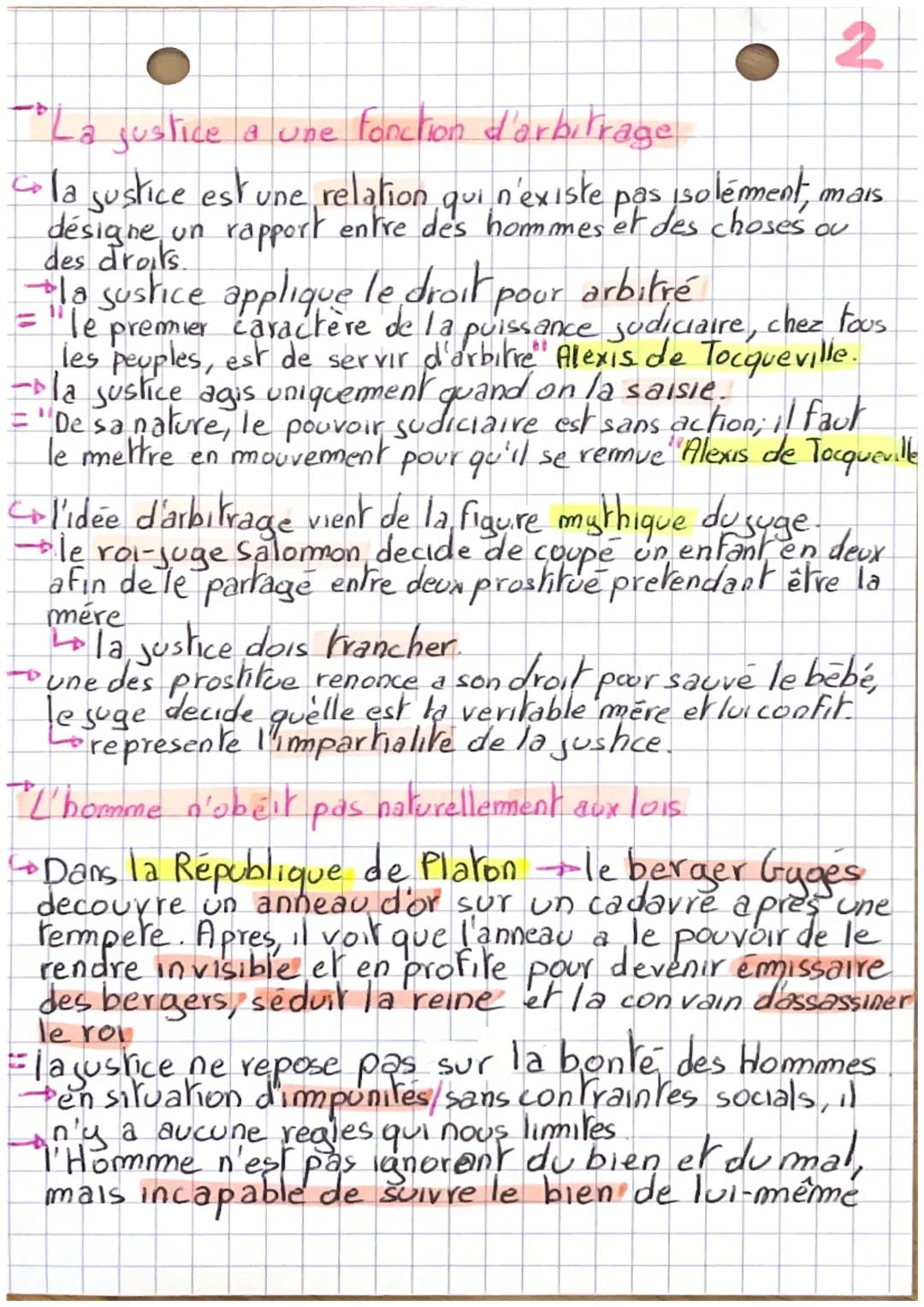 Philosophie, la justice.
* Vocabulaire essenciel pour
1
debure
le droit est l'ensemble des regles qui organisent la vie
en société, c'est un
