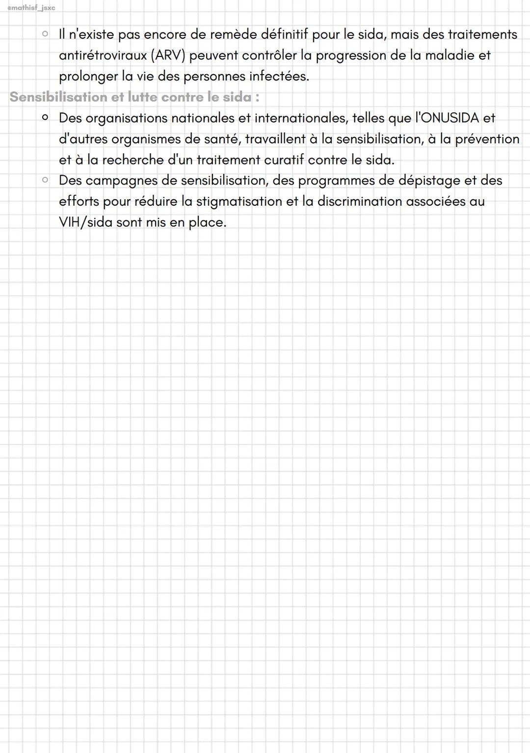 emathisf_jsxc
Géographie
Une pandémie et sa diffusion dans le monde :le sida
Qu'est-ce que le sida ?
o Le sida (syndrome d'immunodéficience 