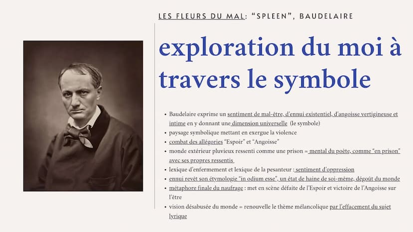 L'expression de la
sensibilité MÉDITATIONS POÉTIQUES: L'AUTOMNE, LAMARTINE
sensibilité au monde
et au temps
•
la contemplation de la nature 