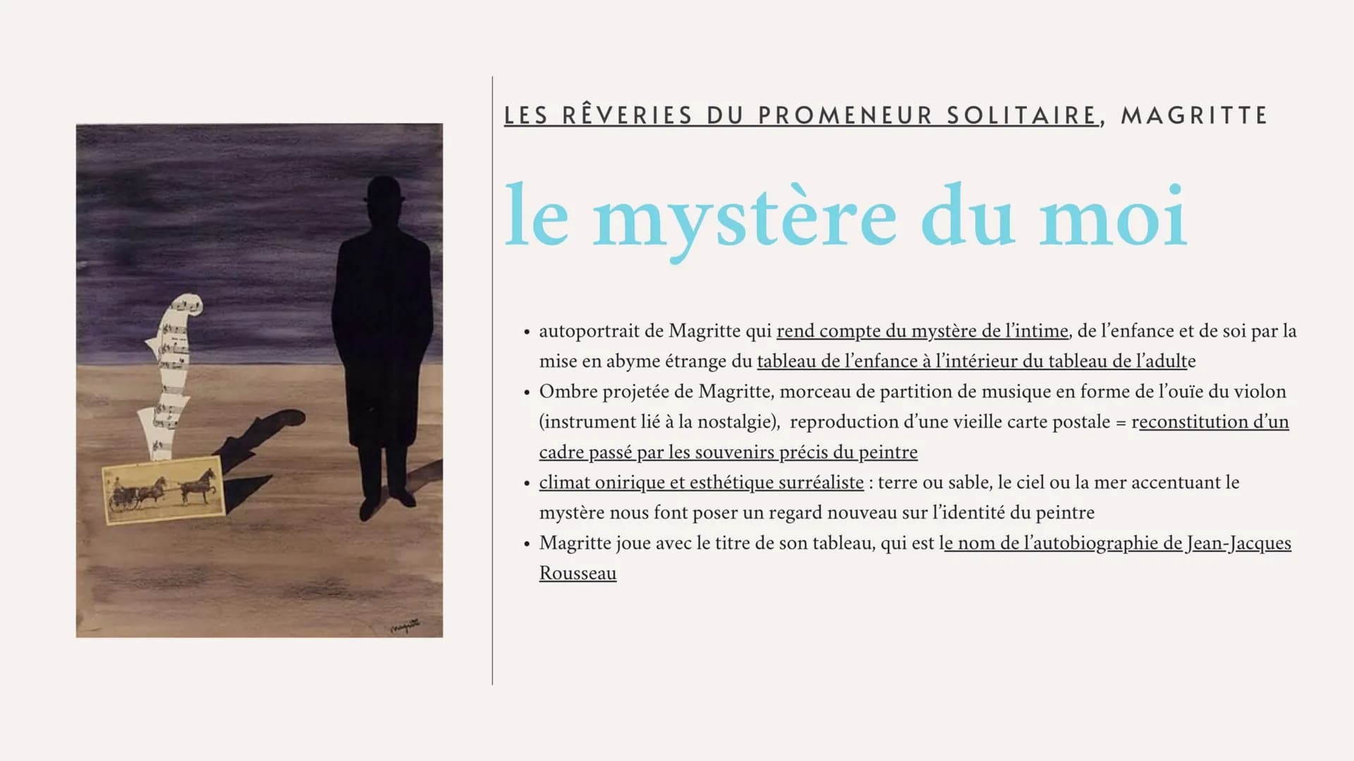 L'expression de la
sensibilité MÉDITATIONS POÉTIQUES: L'AUTOMNE, LAMARTINE
sensibilité au monde
et au temps
•
la contemplation de la nature 