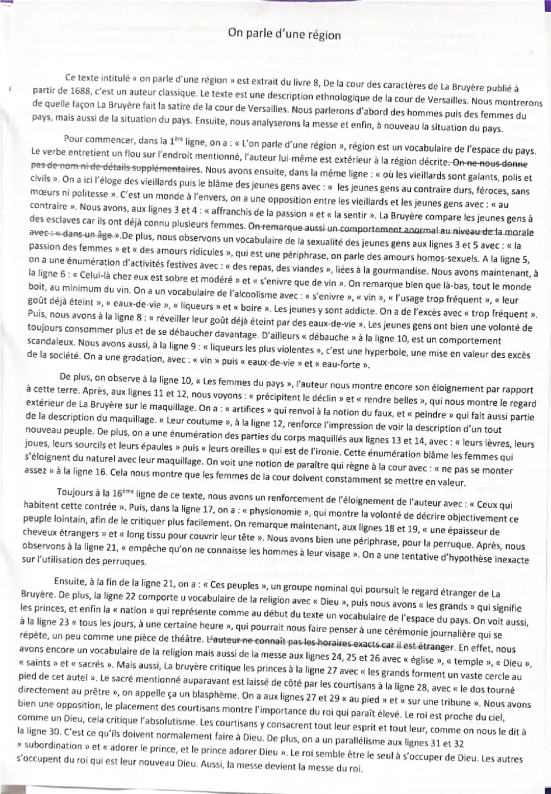 74.
L'on parle d'une région où les vieillards sont galants,
polis et civils; les jeunes gens au contraire, durs, féroces, sans
moeurs ni pol
