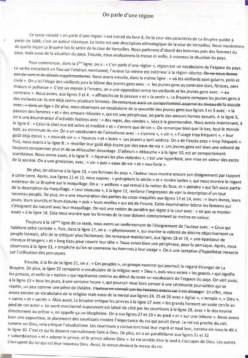 74.
L'on parle d'une région où les vieillards sont galants,
polis et civils; les jeunes gens au contraire, durs, féroces, sans
moeurs ni pol