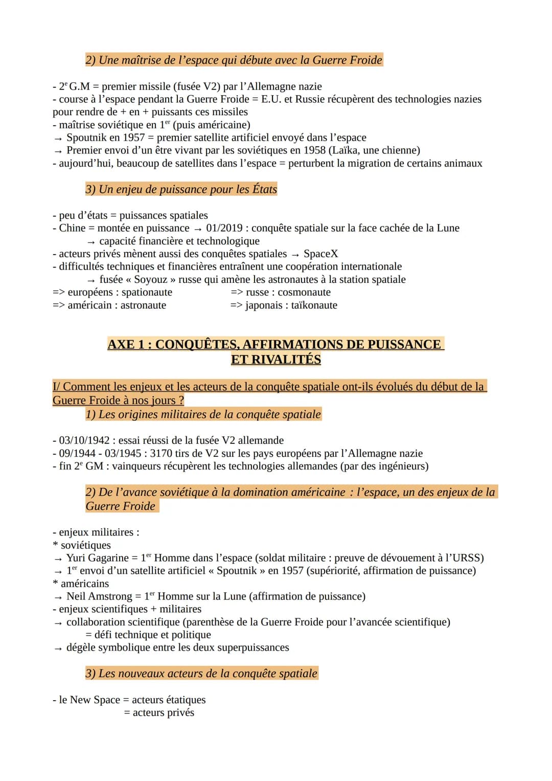 H.G.G.S.P. THÈME 1 : DE NOUVEAUX ESPACES DE CONQUÊTE
INTRODUCTION : OCÉANS ET ESPACES,
QUELLES SPÉCIFICITÉS ?
- curiosité scientifique = l'h