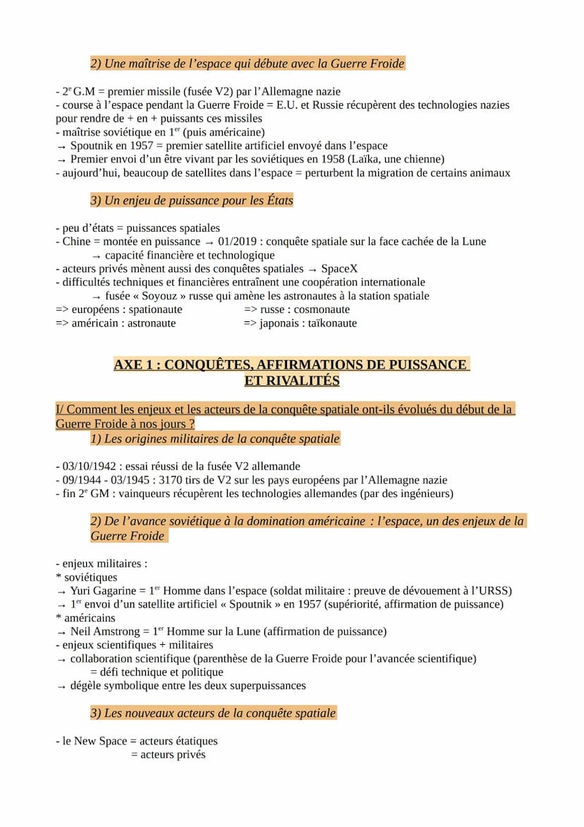 H.G.G.S.P. THÈME 1 : DE NOUVEAUX ESPACES DE CONQUÊTE
INTRODUCTION : OCÉANS ET ESPACES,
QUELLES SPÉCIFICITÉS ?
- curiosité scientifique = l'h