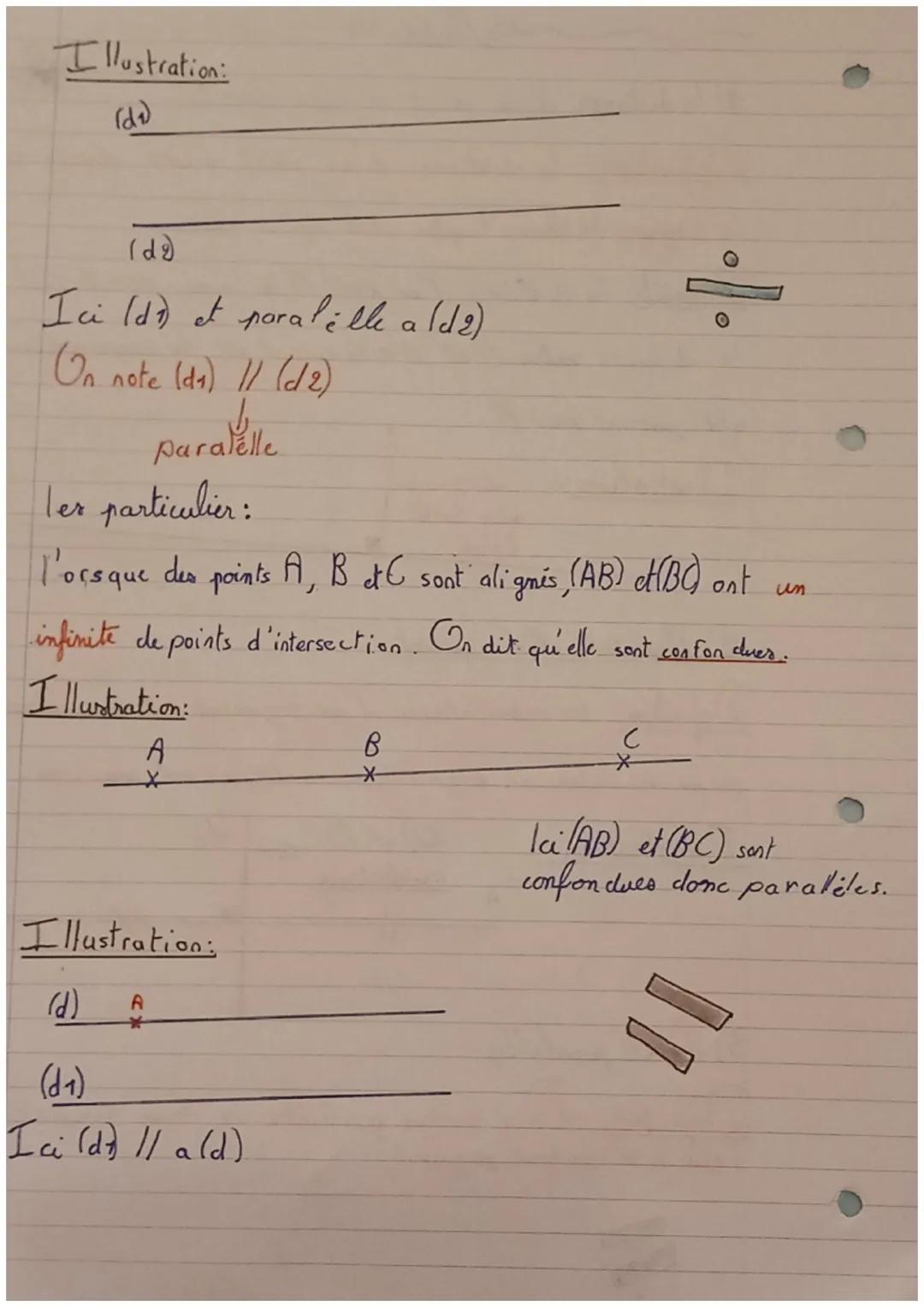 ~~ GÉOMÉTRIE ~~

Droite perpendiculaire

et
parallèle ❤

6 ème

Collège❤ Maths

1) la distanca d'un point à une droite

Définition: la dista