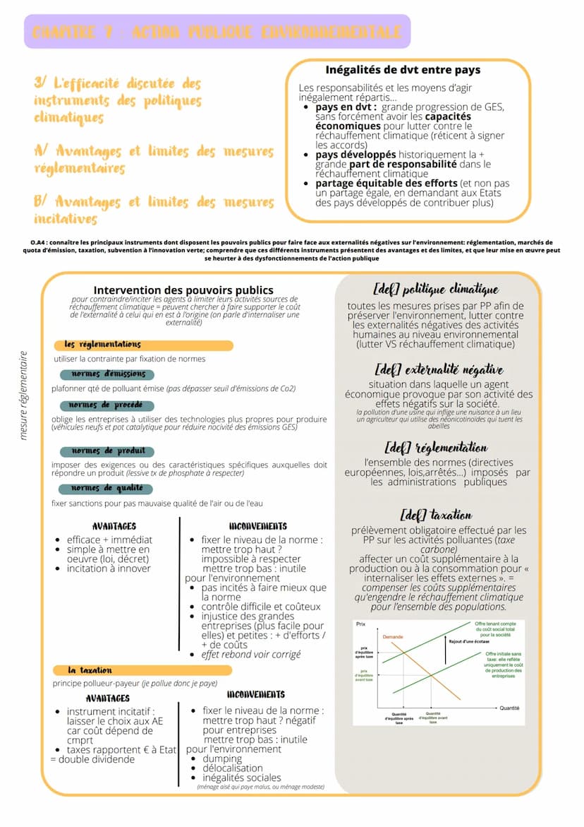 REGARDS CROISES
L'action publique environnementale
V La construction des? environnementales comme problème public
A/ L'environnement un prob
