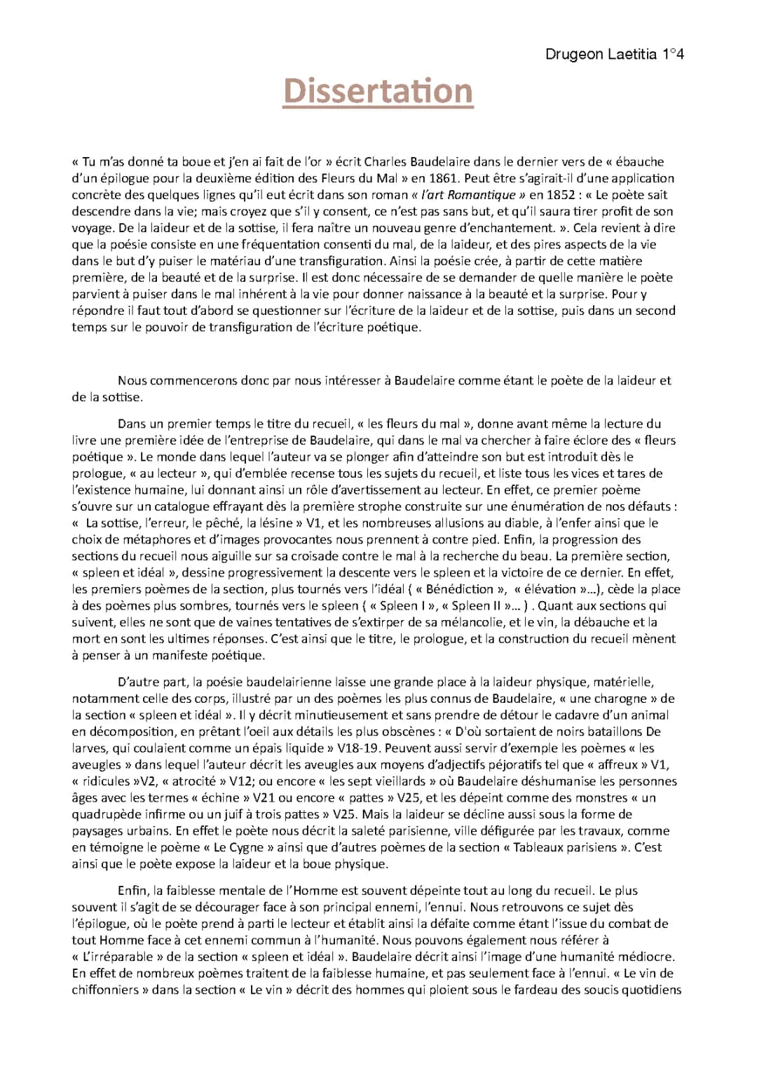 Les Fleurs du Mal: Résumé et Analyse Simplifiée pour Enfants