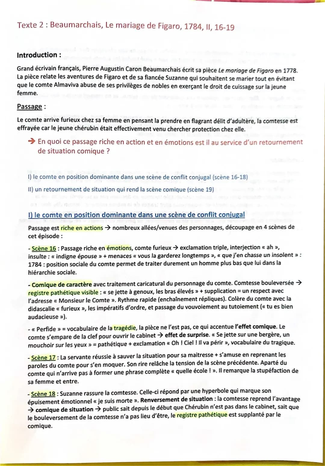 Découvre Le Mariage de Figaro : Analyse Comique et Personnages Rigolos