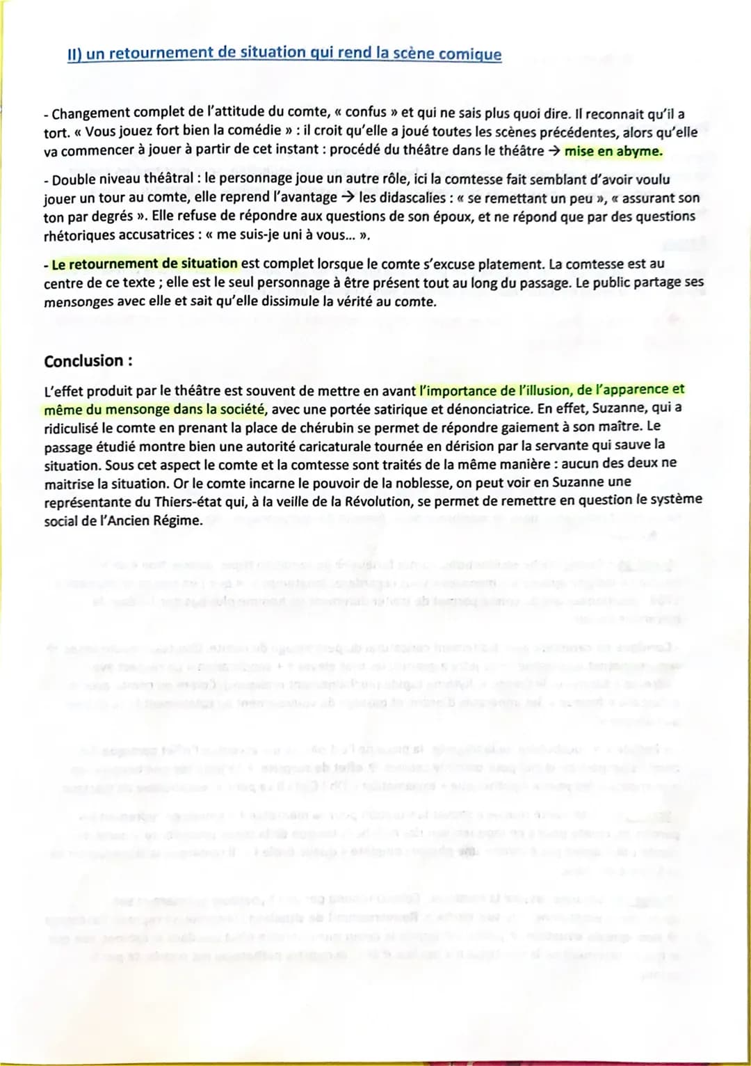 Texte 2: Beaumarchais, Le mariage de Figaro, 1784, II, 16-19
Introduction :
Grand écrivain français, Pierre Augustin Caron Beaumarchais écri