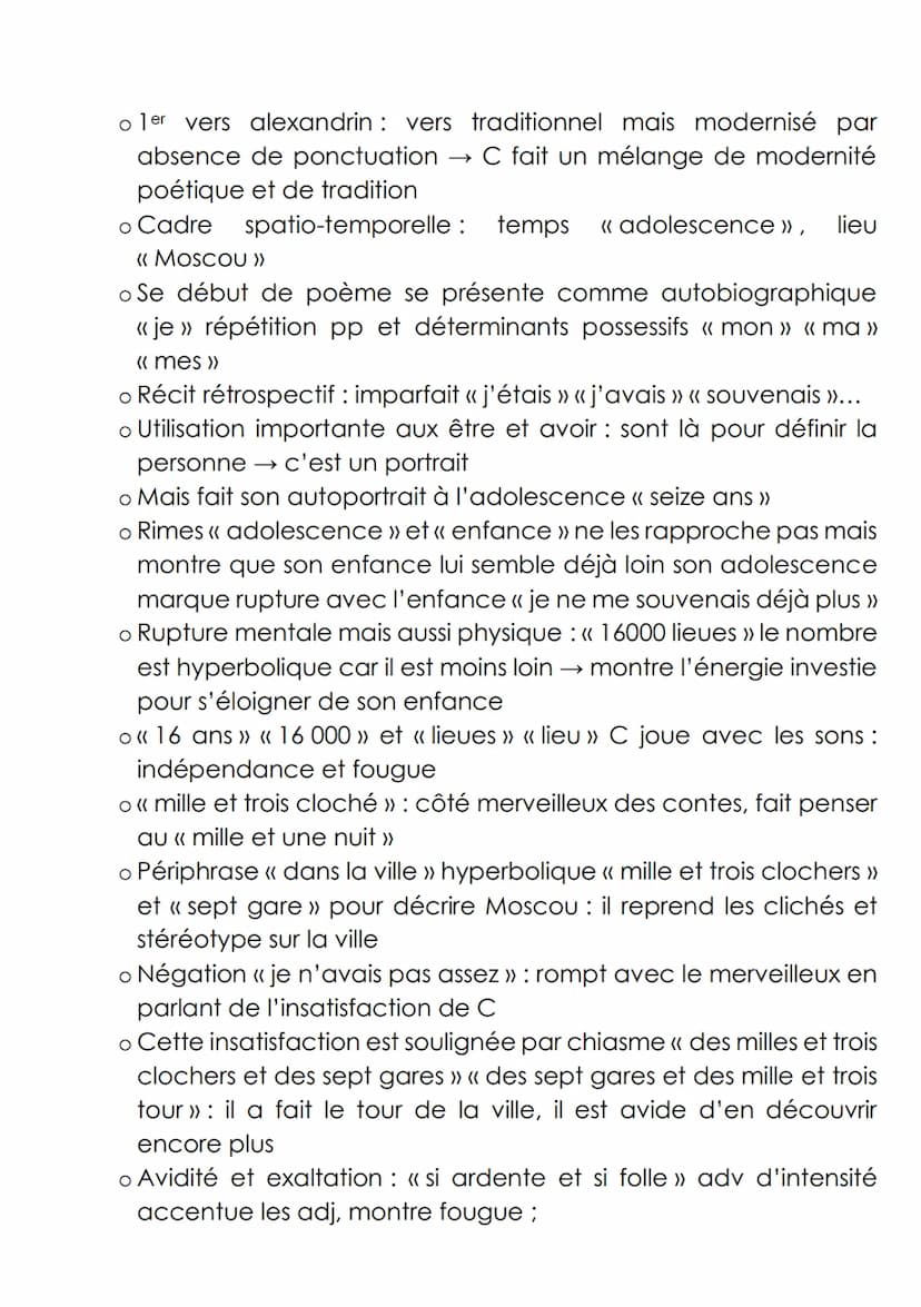 Prose du Transsibérien et de la petite Jehanne de France, Blaise Cendrars, 1913.
Dédiée aux Musiciens
En ce temps-là j'étais en mon adolesce