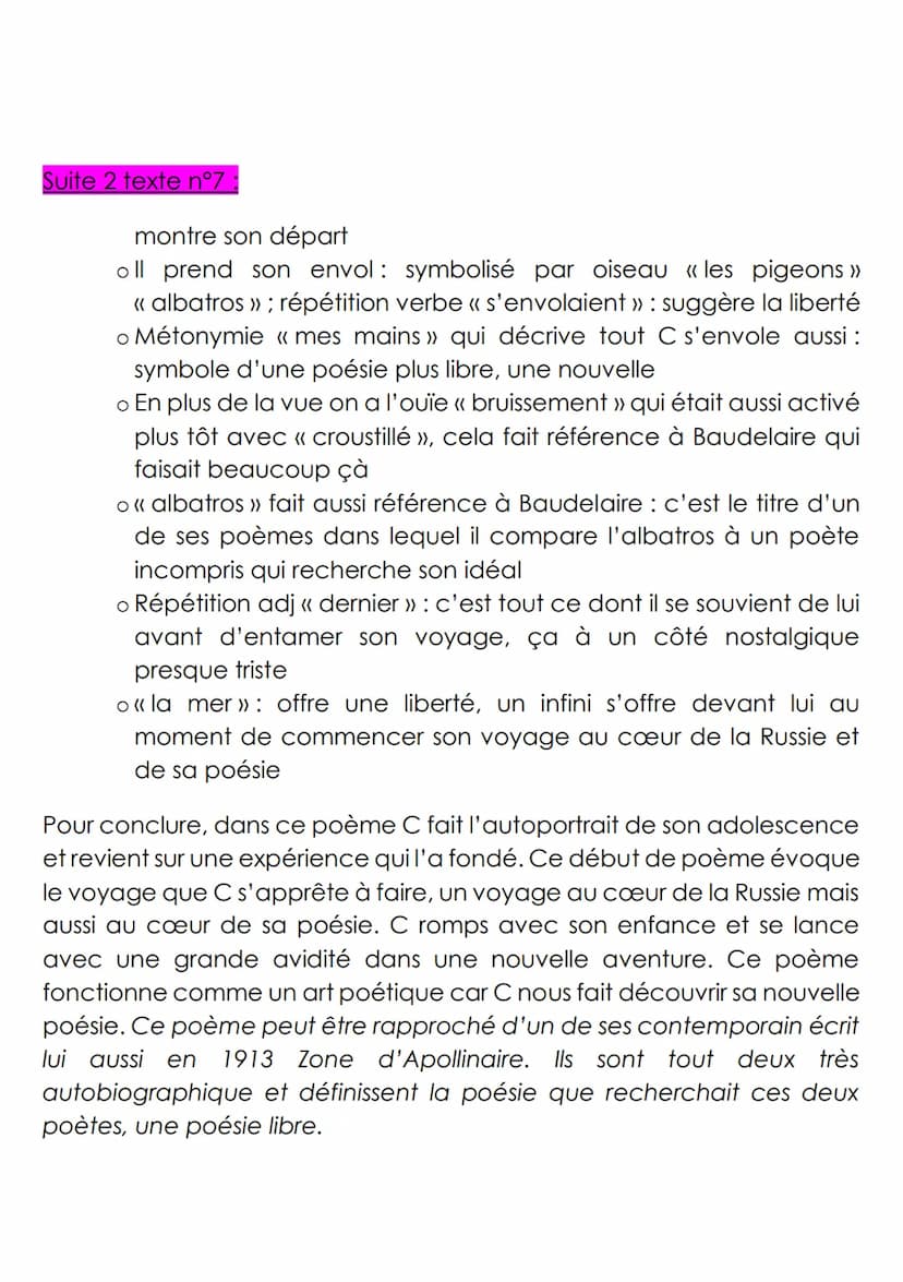 Prose du Transsibérien et de la petite Jehanne de France, Blaise Cendrars, 1913.
Dédiée aux Musiciens
En ce temps-là j'étais en mon adolesce