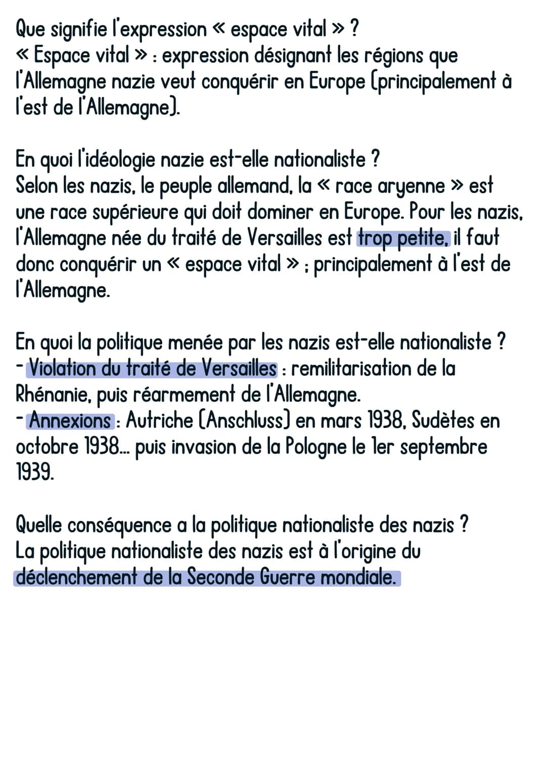 Histoire
Allemagne nazie avec Hitler
1. Les causes de l'arrivée au pouvoir des nazis : les crises des
années 1930
@avoirsonbrevet
Quelles so