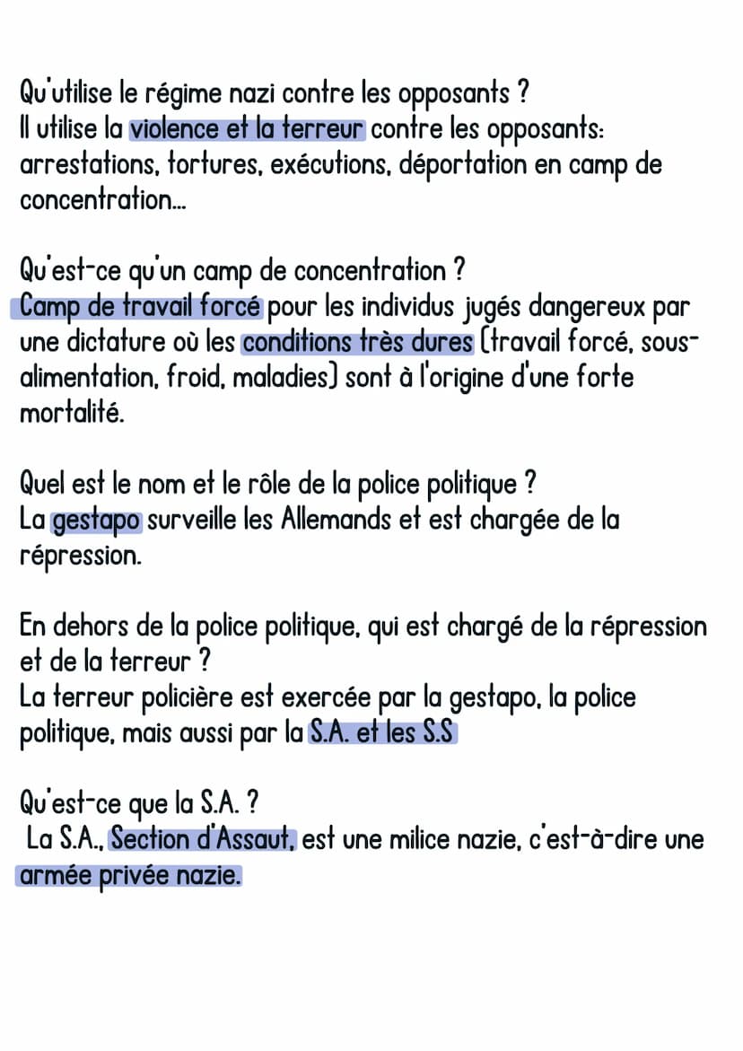 Histoire
Allemagne nazie avec Hitler
1. Les causes de l'arrivée au pouvoir des nazis : les crises des
années 1930
@avoirsonbrevet
Quelles so