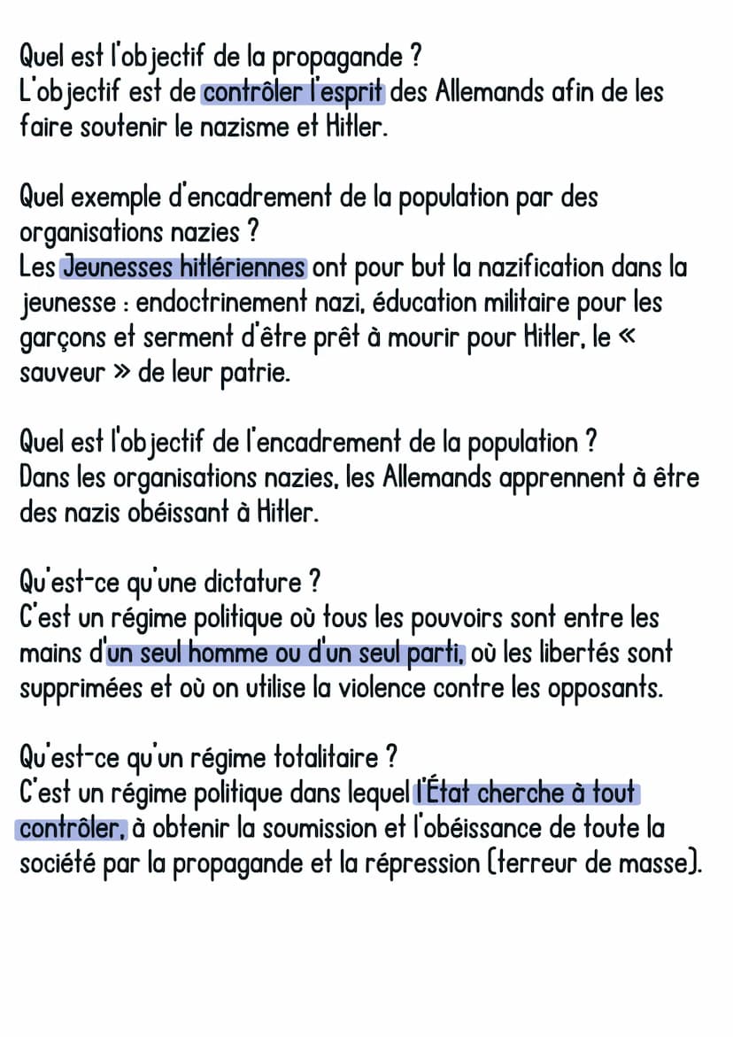 Histoire
Allemagne nazie avec Hitler
1. Les causes de l'arrivée au pouvoir des nazis : les crises des
années 1930
@avoirsonbrevet
Quelles so