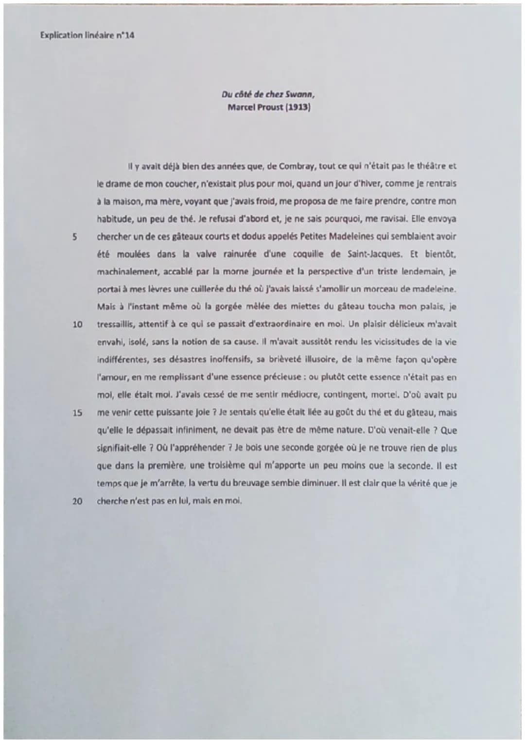 ●
Du côté de chez Swann - Marcel Proust (1913)
La Célébration du Monde
L'auteur: Malgré sa santé fragile, Marcel Proust fréquente très jeune