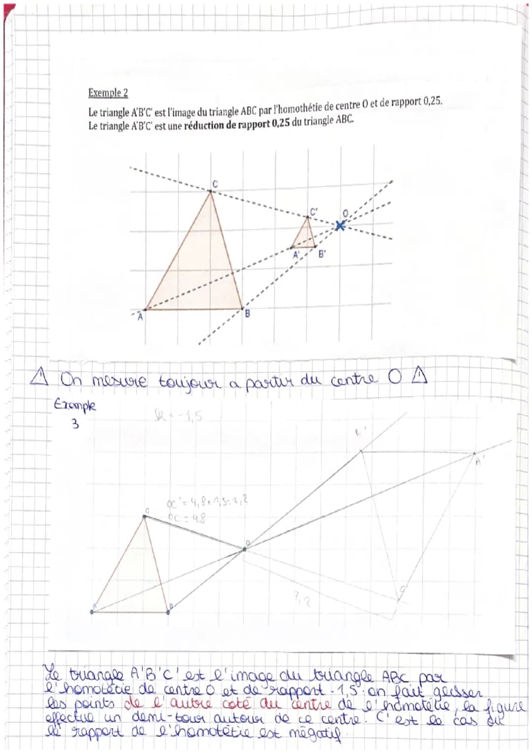 I. Symétries
Transformations du plan
(symétries axiale et centrale, translation, rotation, homothéties)
1. Symétrie axiale (6ème)
Définition