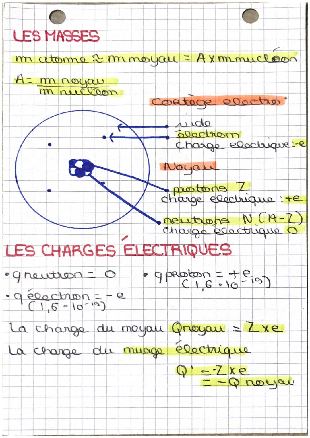 no
2
Chimie
ENTITÉS CHIMIQUES
un atome
atome: plus petite entite chi-
miques electriquement
neutre
Cexemple Cu -> métal cuivre)
une molécule