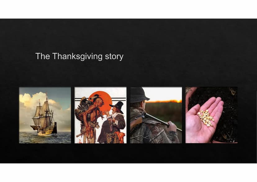 Anglais
Exposé / oral
Thanksgiving
Diaporama créé par @ilxn07 | contenu Knowunity FR | ANGLAIS 5-4-3ème Thème.
Exposé de présentation
d'un s