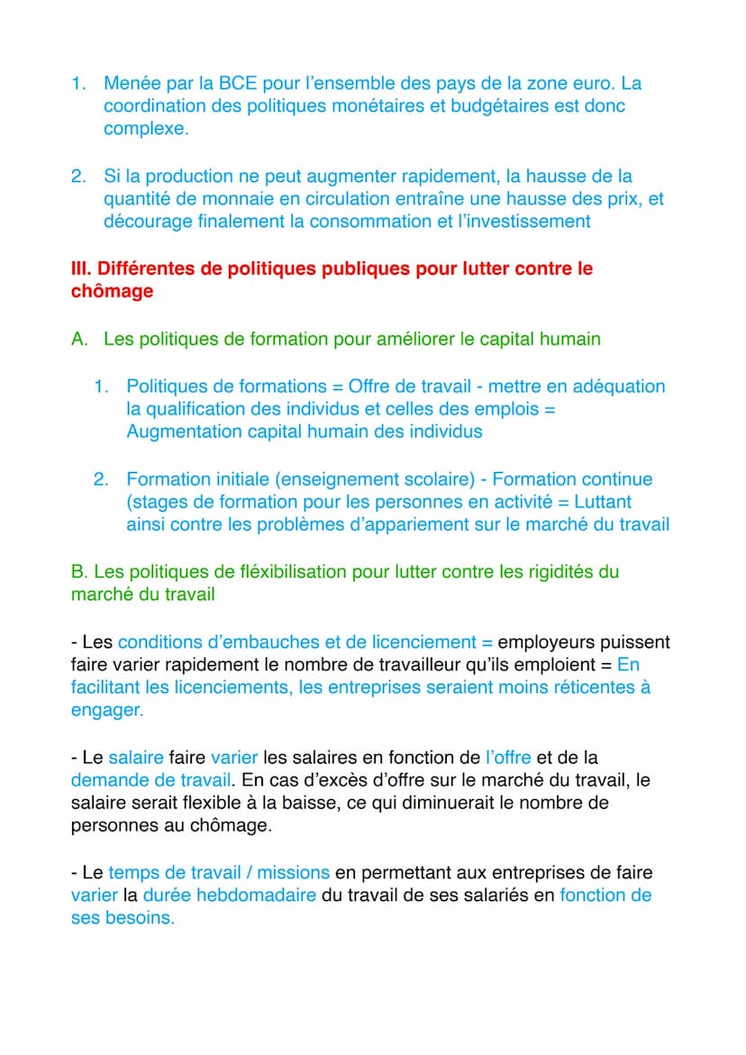 Comment lutter contre le chômage ?
La lutte contre le chômage passe-t-elle nécessairement par la
mise en œuvre de politiques de soutien de l
