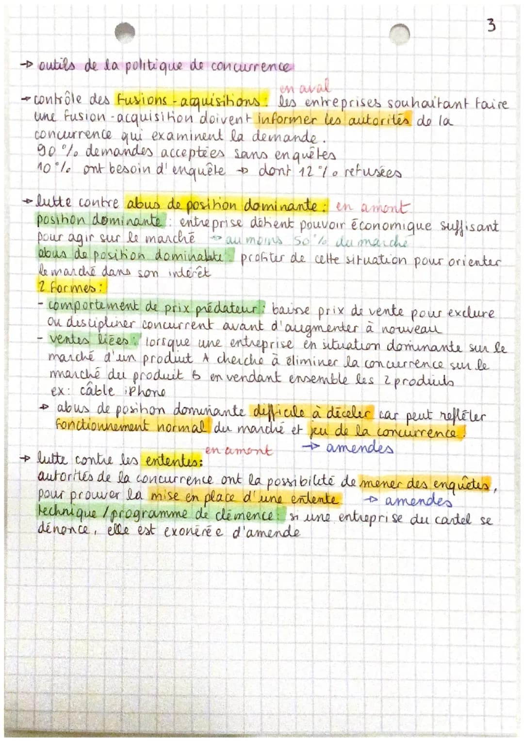 SES-CHAP 2
marchés imparfaitement
concurrentiels
concurrence imparfaite: situation où, sur un marché, une au moins
des conditions de la conc