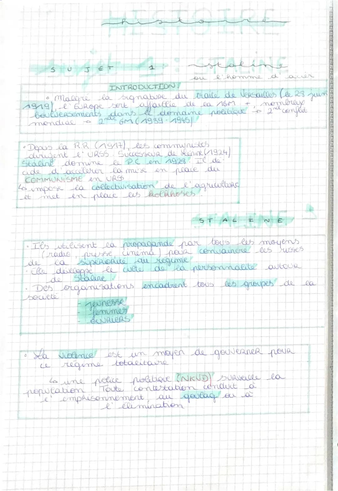 Découvre l'histoire de la collectivisation en URSS et la propagande de Staline