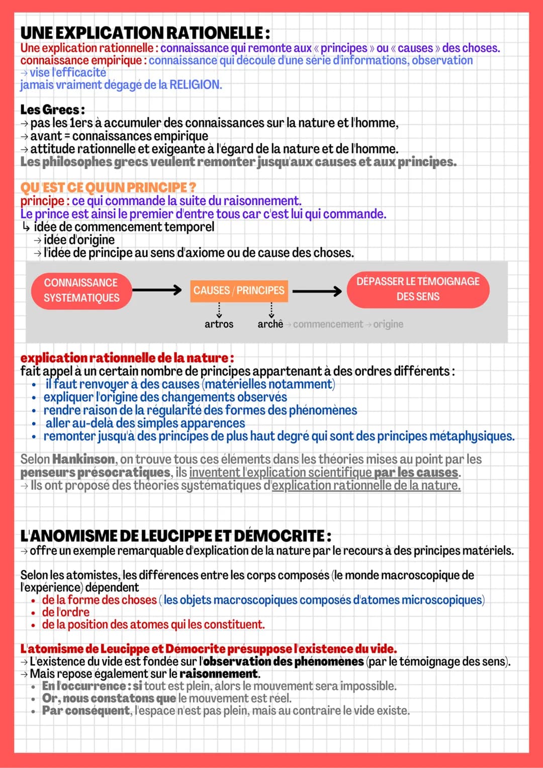 LA RAISON
Introduction:
→ Accorder à la raison la place centrale.
tradition: (ce qui est transmit)
religions/croyances
↳coutumes
→vérité = t