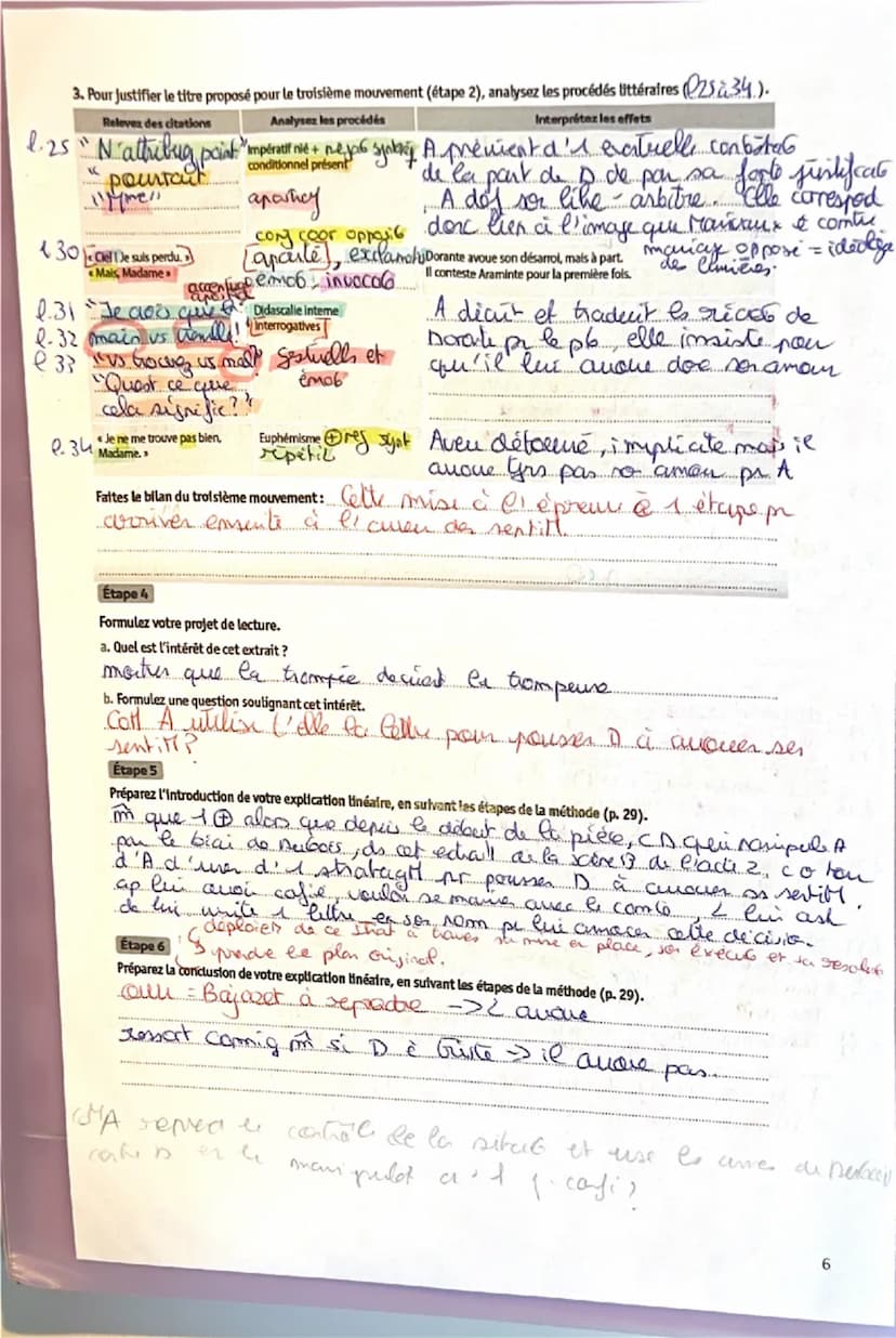 TEXTE 2: ACTE 2 SCÈNE 13
ARAMINTE - [-][J]e suis déterminée à épouser le Comte.
DORANTE, d'un ton ému. - Déterminée, Madame!
3 ARAMINTE-Oui,